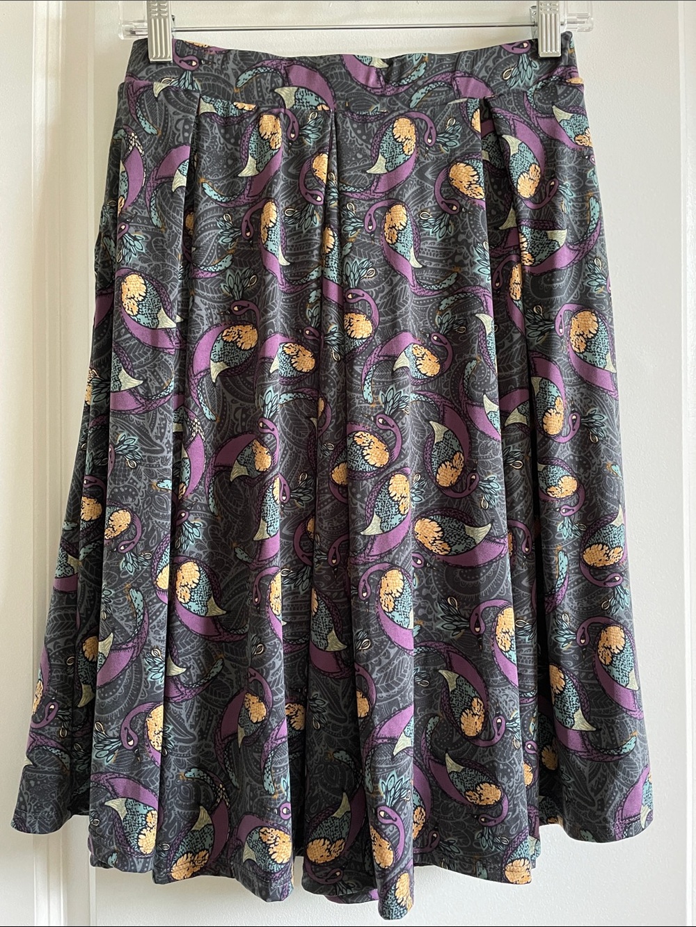 Peacock skirt Pleated A-line pockets elastic waist 2 for $20 LuLaRoe Madison